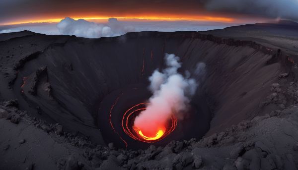 Comment se déroule l’éruption du piton de la Fournaise ?