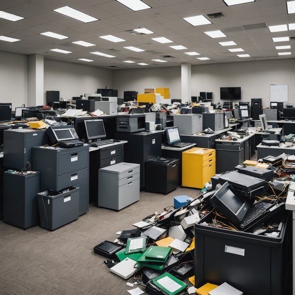 Quelles sont les meilleures stratégies pour réduire les déchets électroniques dans les bureaux ?