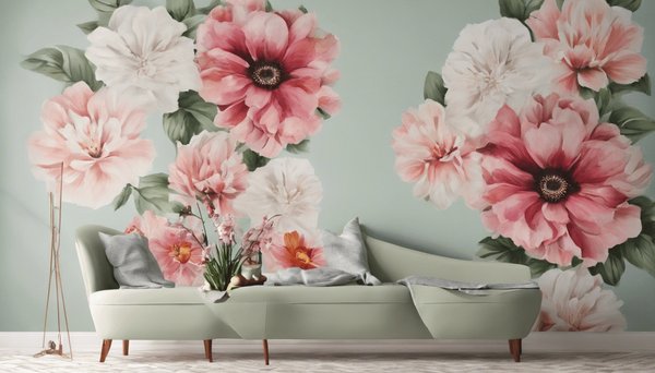 Idées de décor mural : sublimation de votre intérieur avec fleurs